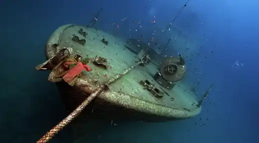 htms suphairin wreck koh tao artificial reef marine life echo divers kohtao thailand